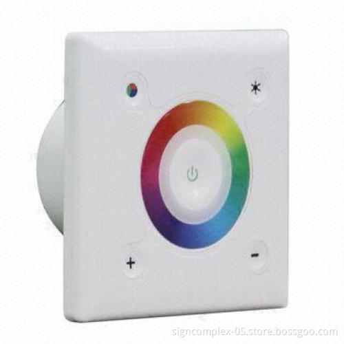 Touchable LED Controller with 16 Changing Patterns and Power Lost Memory Function